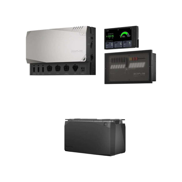 EcoFlow 5kWh Power Independence Kits (Power Hub, LFP Battery, AC/DC Smart Distribution Panel, Power Kit Console)