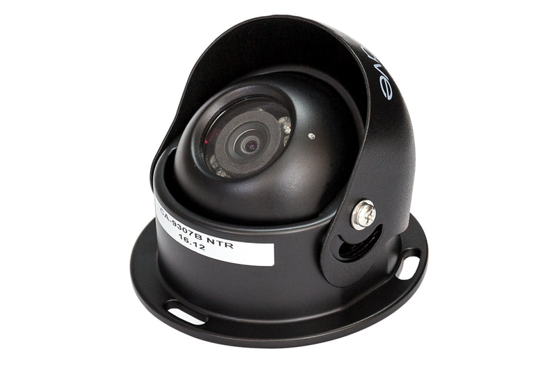 SafetyDave 45° Non-AHD Eyeball Camera (Black) With 15m Heavy Duty 3 in 1 Camera Cable