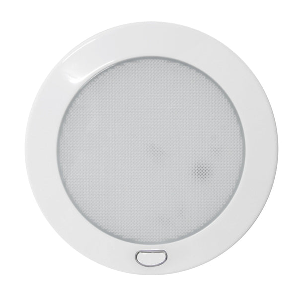 Dreamlighting 127mm LED Ultra Slim Panel Light With Memory Switch, White