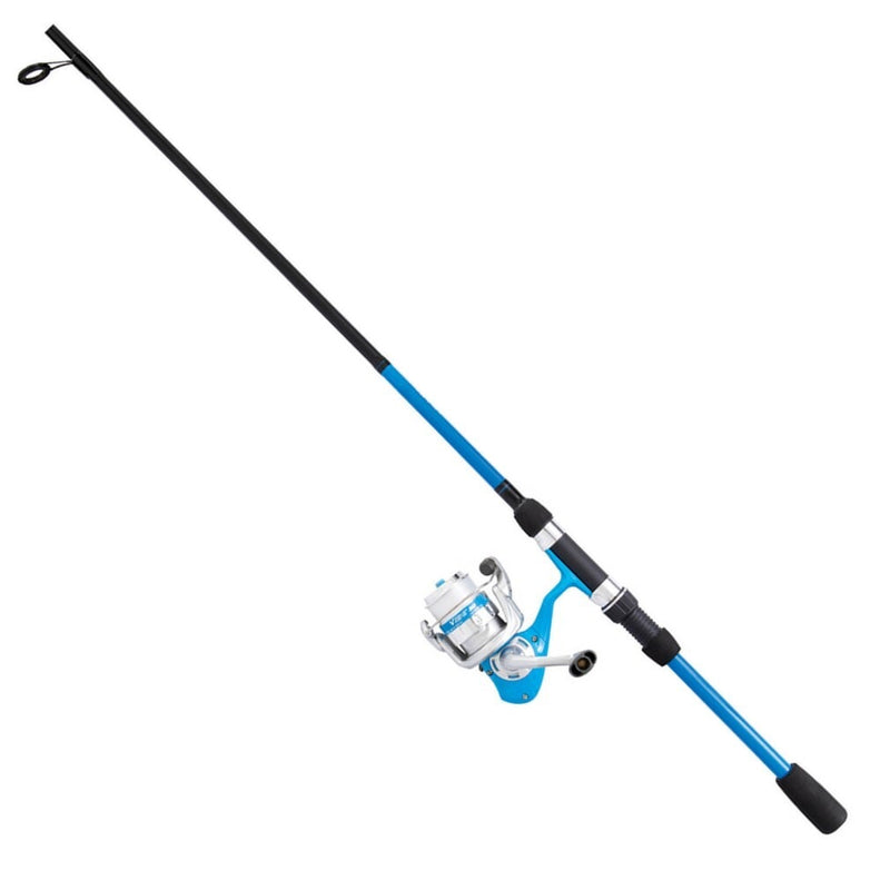 6ft Okuma 2 Piece Vibe Fishing Rod and Reel Combo Spooled with Line