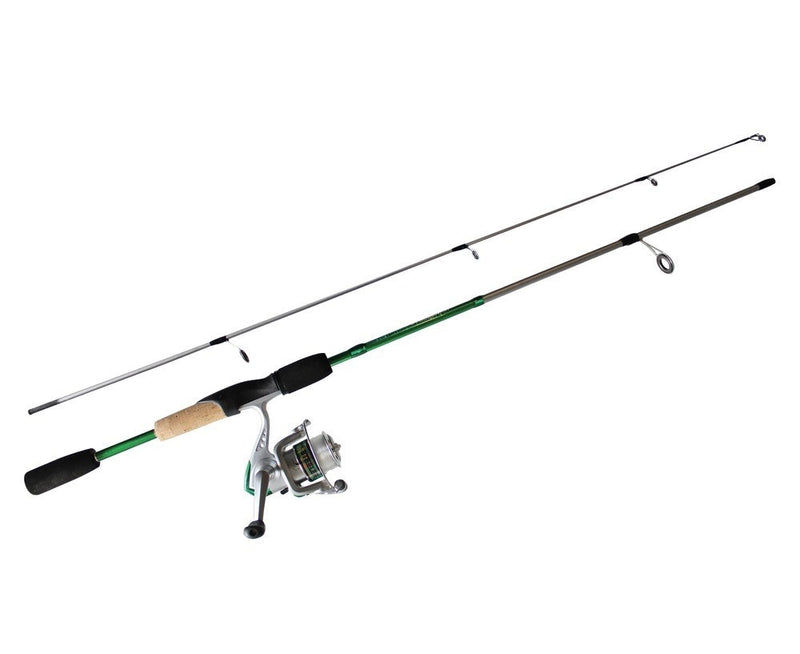 5'6 Okuma Steeler XP 2 Piece 2-4kg Fishing Rod and Reel Combo Spooled with Line