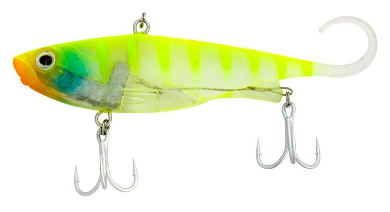160mm Light Zerek Fish Trap Soft Vibe Crankbait Fishing Lure - 58gm Soft Plastic