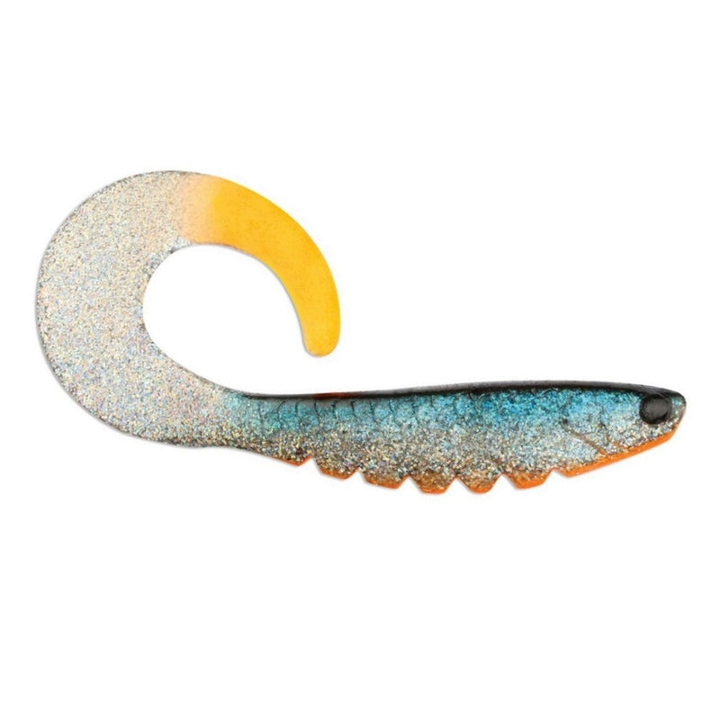 8 Inch Storm RIP Curly Tail Soft Plastic Fishing Lure - Rusty Herring