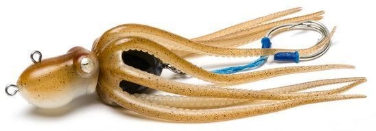 340g Mustad InkVader Octopus Soft Bait Fishing Lure -Squirts Soluble Scented Ink
