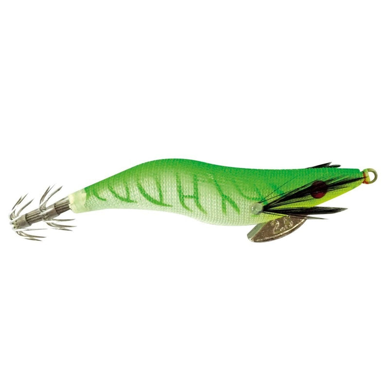 Size 2.5 Green Tsunami Pro Deluxe Egi Squid Jig Lure