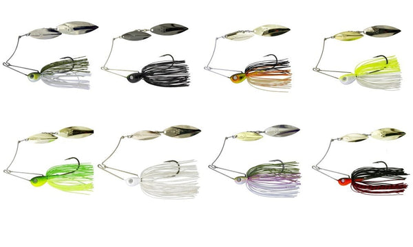 10gm Mustad Armlock Spinner Bait DW Fishing Lure with Double Willow Blades