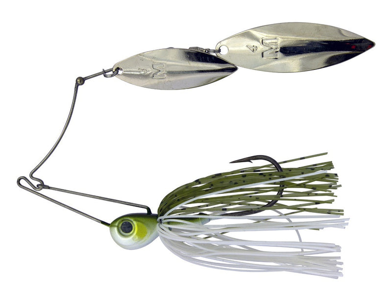 28gm Mustad Armlock Spinner Bait DW Fishing Lure with Double Willow Blades