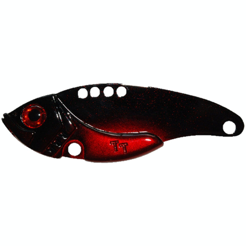 TT Lures 1 1/2oz Switchblade Metal Vibe Lure - 90mm Blade - Rigged