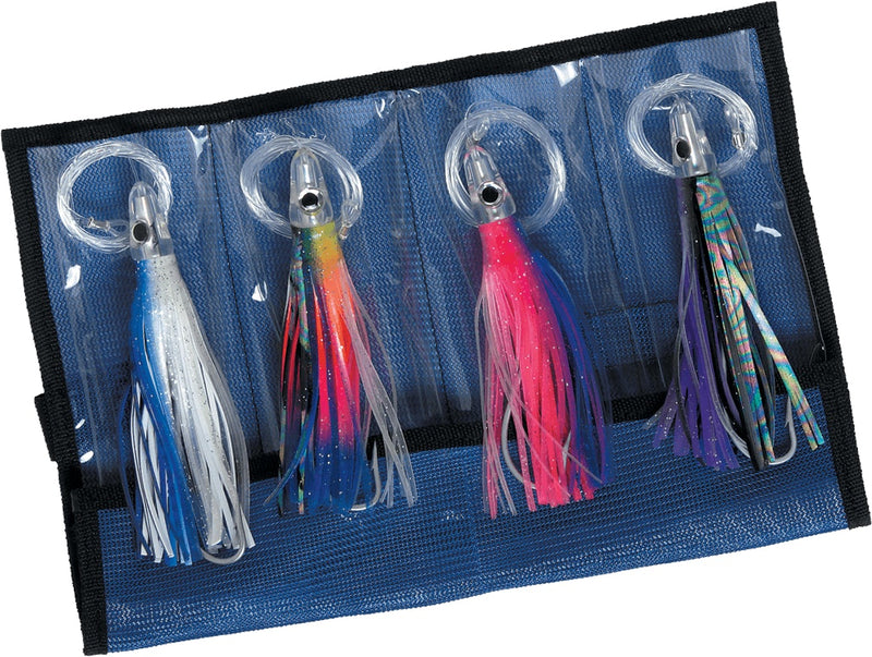 Williamson Tuna Catcher Kit - 4 x Asstd 5.5 Inch Tuna Catcher Lures in Lure Wrap