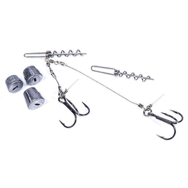 Storm Lures RIP Light Zinc Multi-Depth Screw Rigging Kit